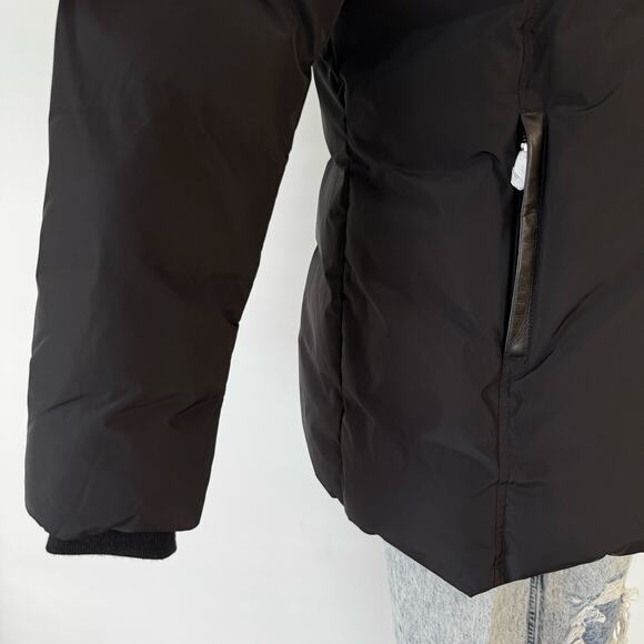 Mackage Adali Down Coat with Natural Signature Fur Collar in Black XL NWT - Picture 6 of 15